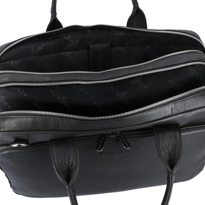 Actual product image Plevier Vintage Larry Aktentasche Leder 40 cm Laptopfach (17.32")