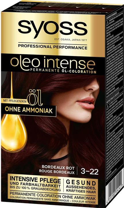 Produktbild Syoss Oleo Intense 3-22 Bordeaux Rot (Rot)