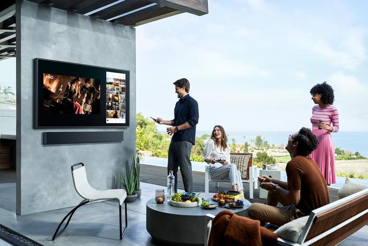 Actual product image Samsung The Terrace GQ55LST7T (55", LST7, QLED, 4K, 2020)