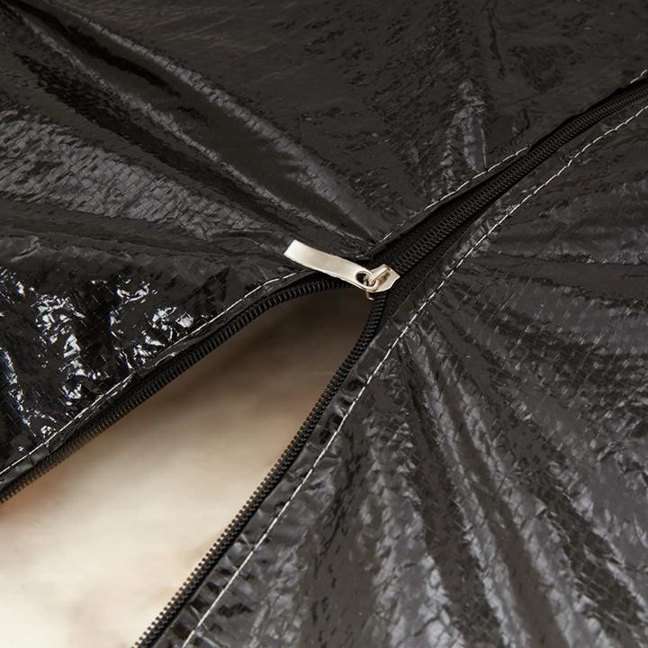 Image du produit VidaXL Sac pour sapin de Noël Noir 135x40x55 cm Polyéthylène (55 cm)