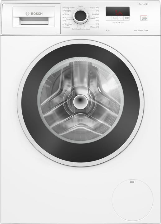 Actual product image Bosch Hausgeräte Bosch WGE03200IT Series 2 Washing Machine (8 kg, Left, EU plug)