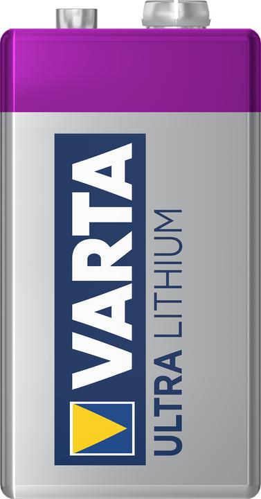 Produktbild Varta ULTRA Lithium (1 Stk., 9V Block, 1200 mAh)
