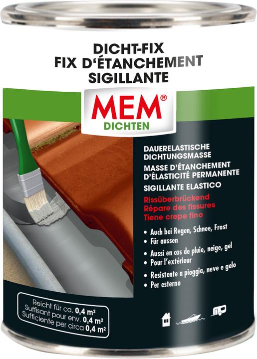 MEM Fissazione densa (1.10 kg, Grigio, 750 ml)