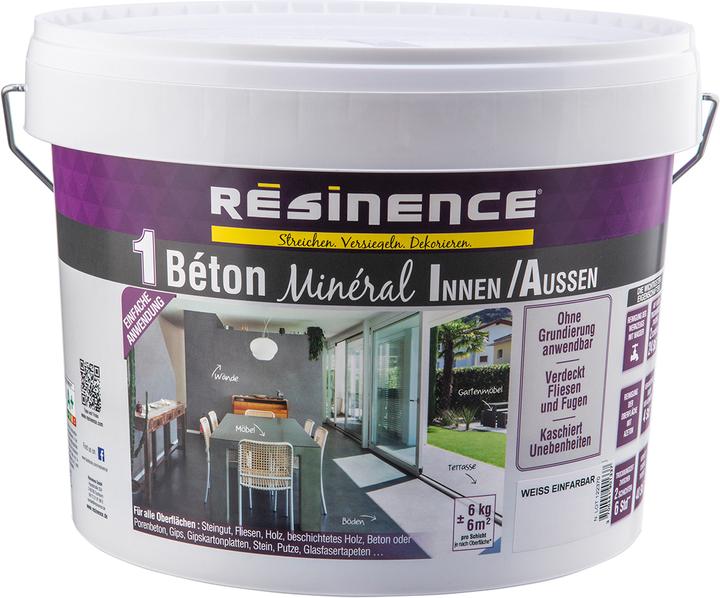 Resinence Beton Mineral (White)