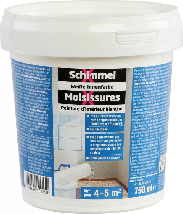 Actual product image SchimmelX Interior paint (White, 0.75 l)