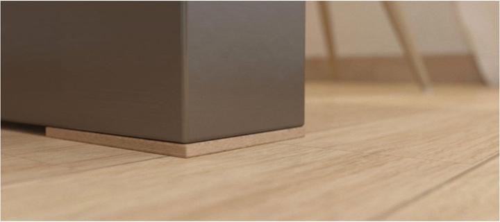 Actual product image Fix-o-moll Parquet glides (Parquet floor gliders, 4 Piece)