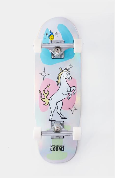 Image du produit Little Lemon Loomi Planches Loomi Corkgrip, Licorne Deluxe (24.75")