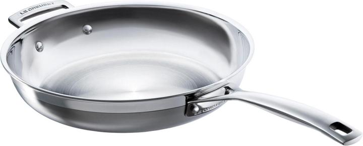 Le Creuset 3 plis (28 cm, Poêle à frire, Acier inoxydable)