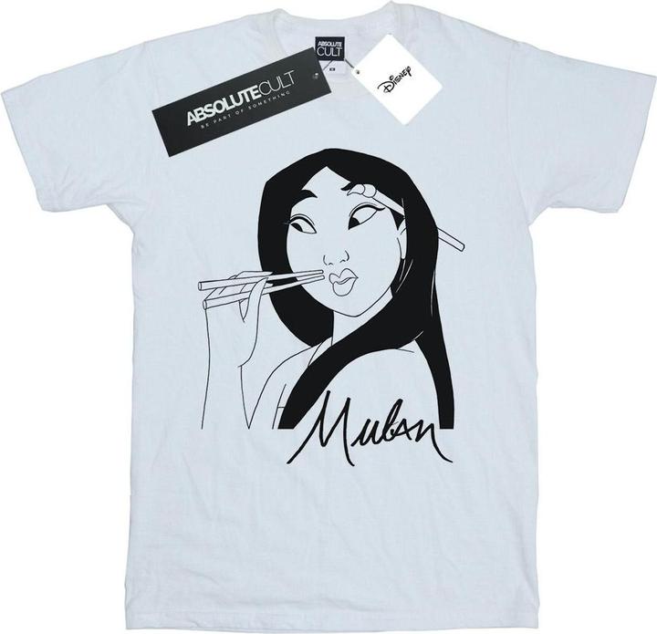 Actual product image Disney Mens Mulan Chopsticks T-Shirt (3XL)