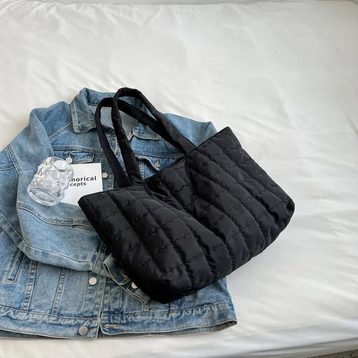 Only-Bags.Store Grosse Kapazität Umhängetasche Nylon Handtaschen Baumwolle Casual Tote Bags Handle Bag