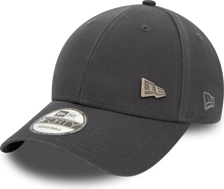 Produktbild New Era 9Forty Strapback Cap - METAL PIN BADGE charcoal