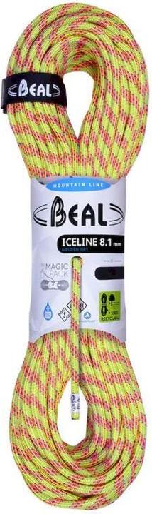 Immagine prodotto Beal Iceline 8.1mm Golden Dry - Kletterseil (120 m)