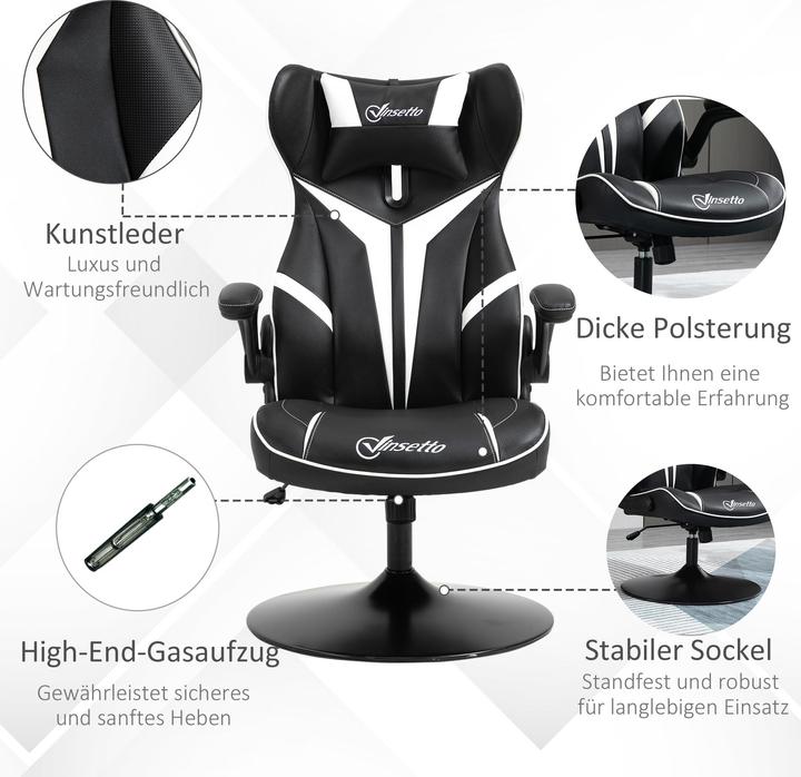 Produktbild Vinsetto Gaming Stuhl ergonomisch