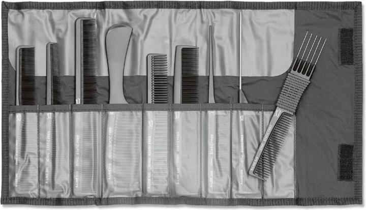 Actual product image Jaguar Comb set black metallic