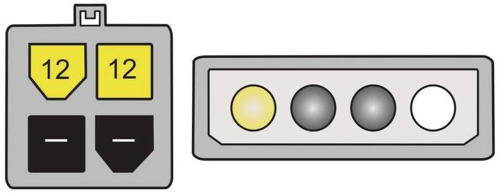 Image du produit Delock Câble d'alimentation électrique P4