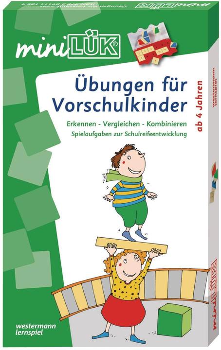 Produktbild miniLÜK-Set Übungen für Vorschulkinder (Deutsch, 2000)