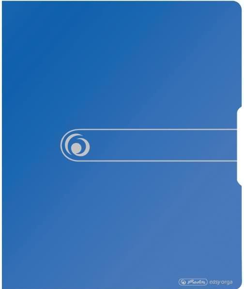 Image du produit Herlitz Classeur à anneaux easy orga to go, A4, 2 anneaux, bleu opaque D-Combi-mécanisme, largeur du dos : (A4, 27 mm, 1 pièce(s))