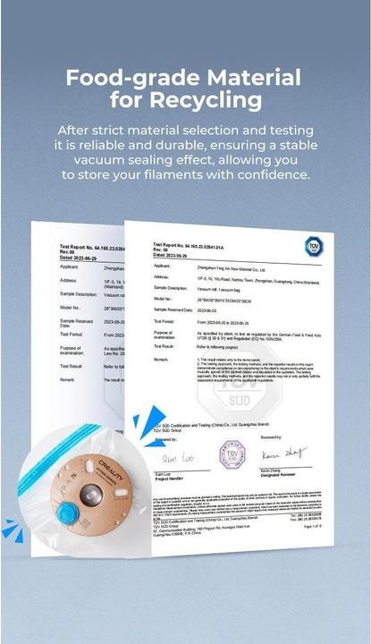 Image du produit Creality Vakuumierer Pumpe (Nettoyage)