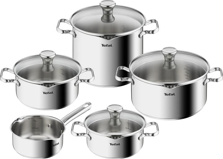 Actual product image Tefal Duetto (24 cm, Pot, Stainless steel)