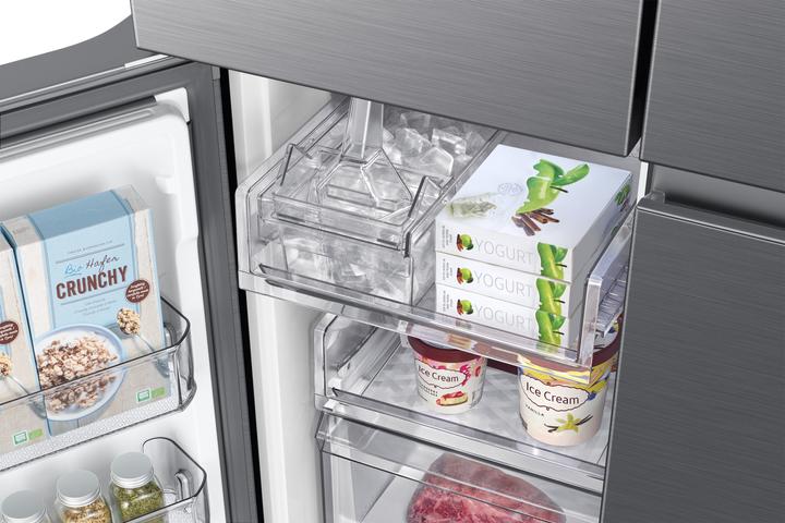 Image du produit Samsung RF59C700ES9/EG, French Door (acier inoxydable, réservoir d'eau de 4,5 litres, AI Energy Mode) (649 l)