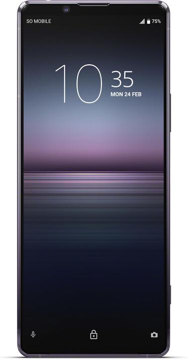 Actual product image Sony Xperia 1 II (256 GB, Purple, 6.50", Single SIM, 12 Mpx, 5G)