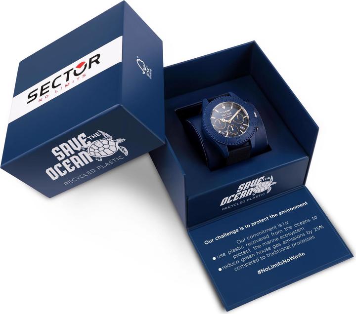 Image du produit Sector Montre SAVE THE OCEAN R3271739001 (Montre de sport, 44 mm)