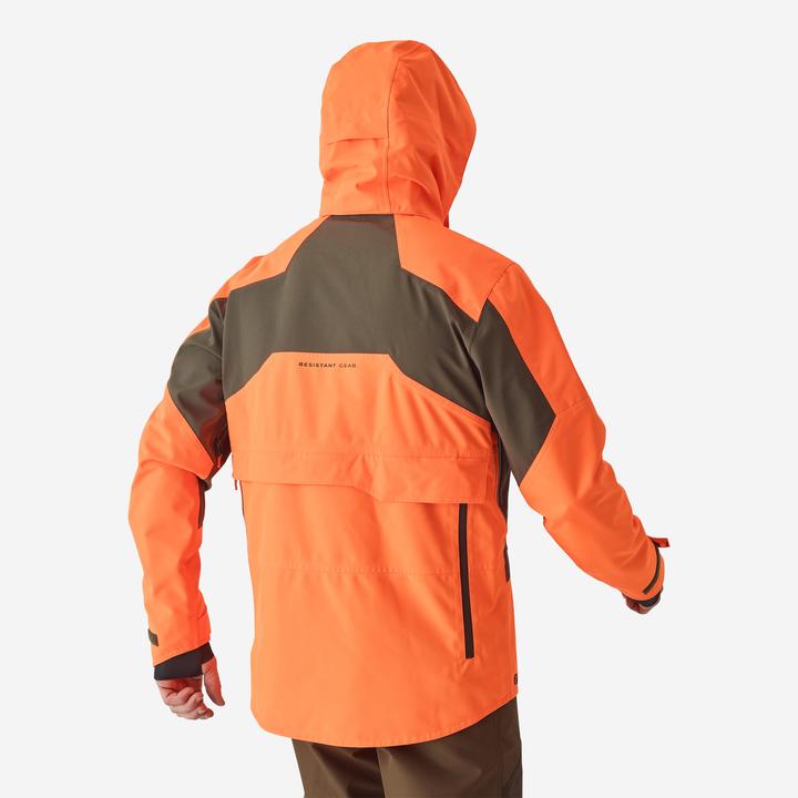 Produktbild Solognac Jagdjacke Regenjacke Renfort 900 orange (L)