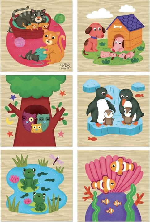 Image du produit Vilac Puzzle cubique "Animaux (9 pièces)