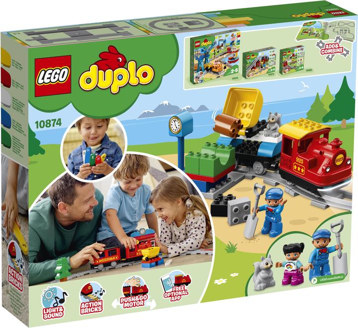 Actual product image LEGO DUPLO Steam Railway (10874)