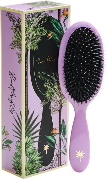 Actual product image Fan Palm - Hair Brush Medium Butterfly