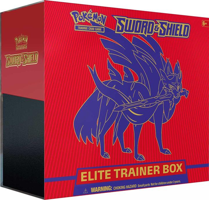Immagine prodotto Pokémon Elite Trainerbox Zacian (Inglese, Elite / Top Trainer Box)