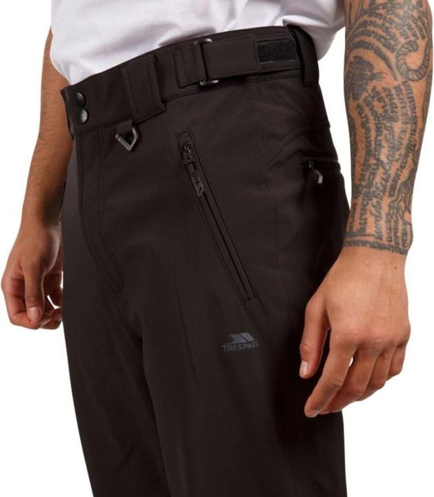 Immagine prodotto Trespass HEMIC - Pantaloni Softshell da uomo (nero, L, BLX) (L)