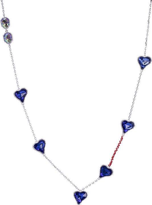 Immagine prodotto Uzurii Collana Multi Blue Heart (Argento 925)
