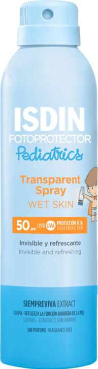 Immagine prodotto Isdin Fotoprotector Spray Trasparente Pelle Bagnata Spf50 250ml (Spray solare, SPF 50, 250 ml)