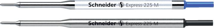 Actual product image Schneider Ballpoint pen cartridge Express 225M black (Gel mine, Black, 0.50 mm)