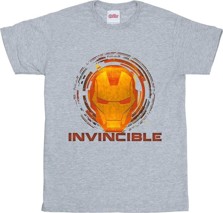 Actual product image Boys Iron Man Invincible T-Shirt (116)
