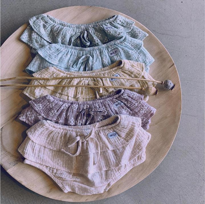 Immagine prodotto Lodger Pantaloncini Ragazza Frills Tribe Muslin Ice Flow Gr. 80 (80)