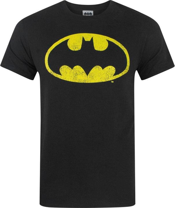 Actual product image Batman Mens Distressed Logo T-Shirt (M)