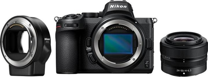 Actual product image Nikon Z 5 Kit incl. FTZ (24 - 50 mm, 24.30 Mpx, Full frame)