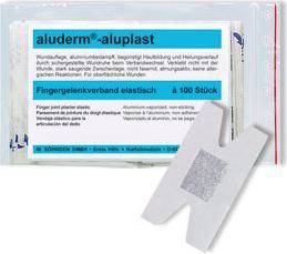 Immagine prodotto Söhngen aluderm aluplast cerotto per articolazioni delle dita elastico 4x7,2cm, singolo, 100 pz. (1 x)