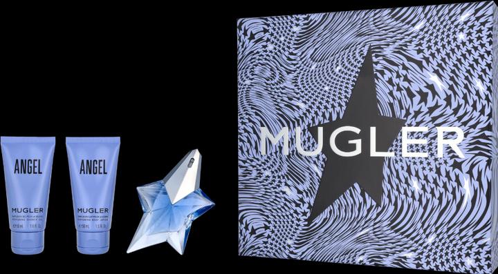 Actual product image Thierry Mugler Angel Set Eau de Parfum 25ml + Body Lotion 50ml + Shower Gel 50ml (Fragrance set)
