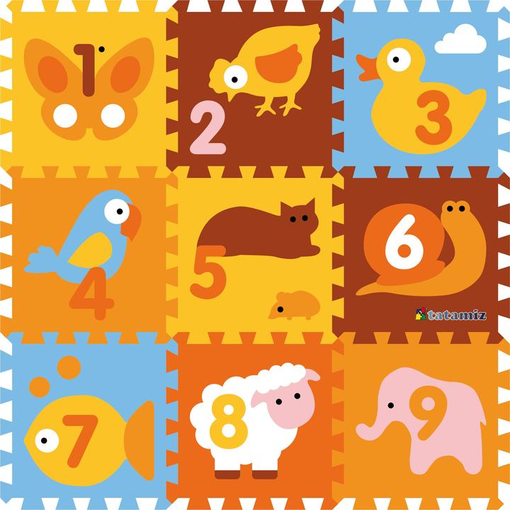 Image du produit Knorrtoys Puzzlematte - "Alphabet + Zahlen" /36-tlg./30cm (30 x 30 cm)