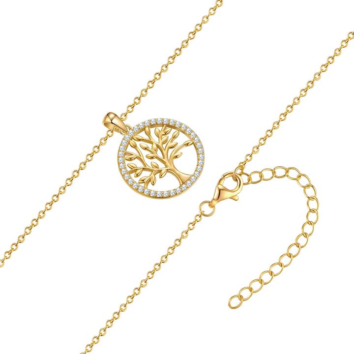 Produktbild Rafaela Donata Damen Kette Lebensbaum Sterling Silber - 35448 (Sterling Silber)