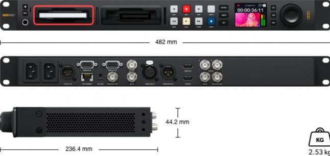 Produktbild Blackmagic HyperDeck Studio 4K Pro