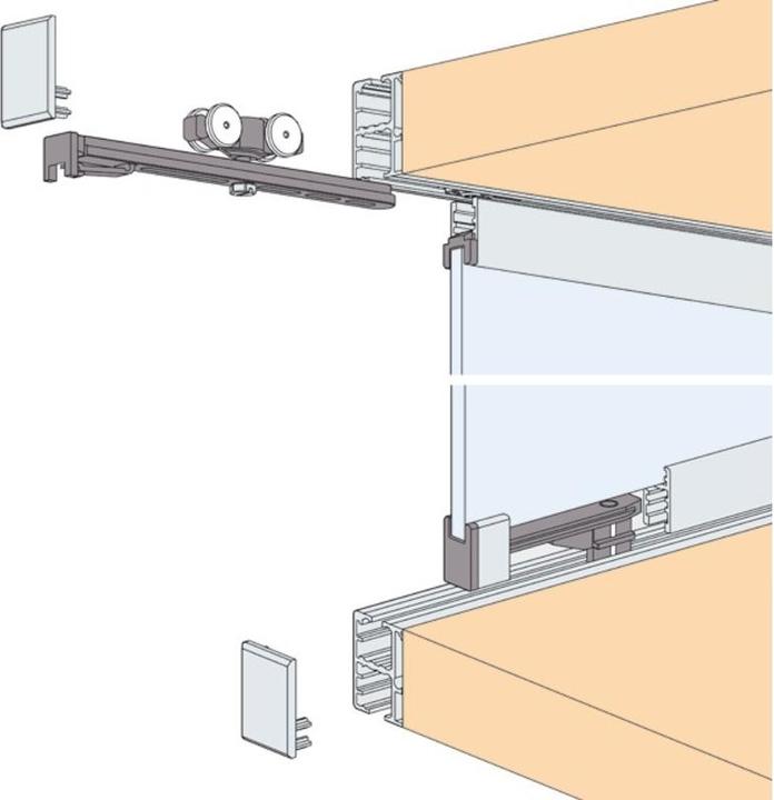 Immagine prodotto HAWA Ferramenta p. porte scorrevoli HAWA-REGAL