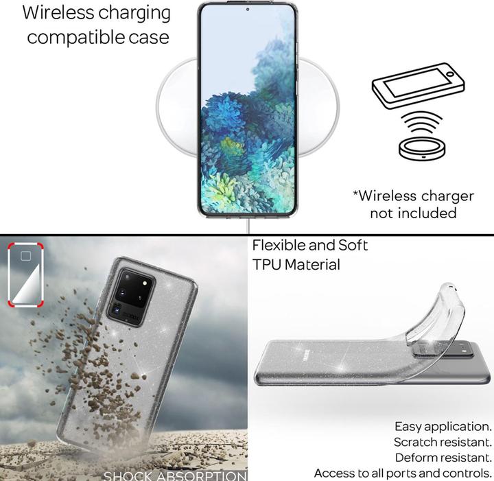 Produktbild Nalia Glitter Case (Samsung Galaxy S20 Ultra)