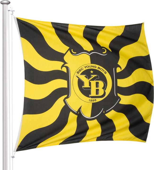 Image du produit Keller Fahnen Sportfahne BSC YB official «Geflammt Wappen» Superflag® 150x150 cm