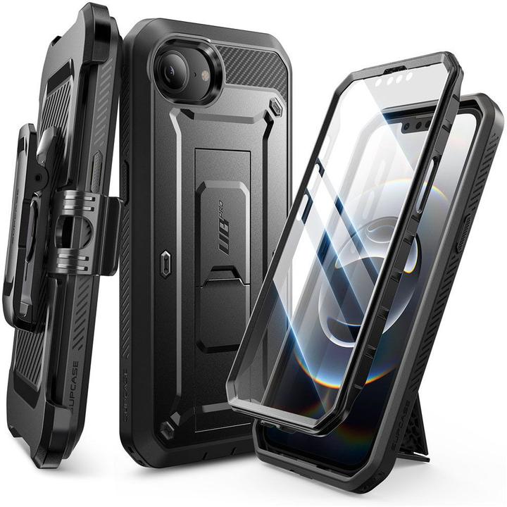 Actual product image Supcase - Unicorn Beetle Pro - iPhone 16e - Black (Apple iPhone 16e)