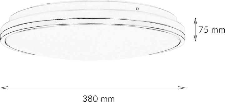 Immagine prodotto Licht-Erlebnisse Lampada da soffitto Ivan (1460 lm)
