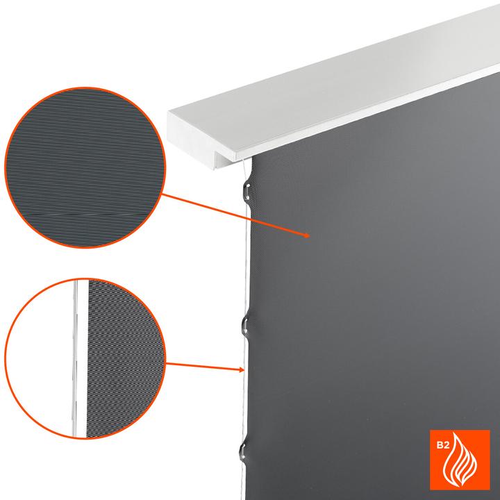Produktbild Celexon CLR HomeCinema UST elektrische Boden-Leinwand 110 243x137cm weiss (16:9)